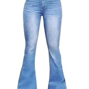 Nifty Women's Denim Stretchable High Waist Bootcut Jeans