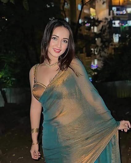 Visit the Sidhidata Store Sidhidata Women's Soft Zimmy Choo Fandy Silk Saree With Hand Work Lace Boarder - Image 4