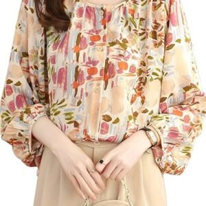 TOPLOT Women Shirt || Tops for Women || Western Tops for Woman Stylish || Trendy Tops || Oversized (5233)