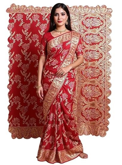 D V ENTERPRISE Pure Kanjivaram Silk Saree Soft kanjivaram jacqurad banarasi licthi silk sarees with blouses piecs