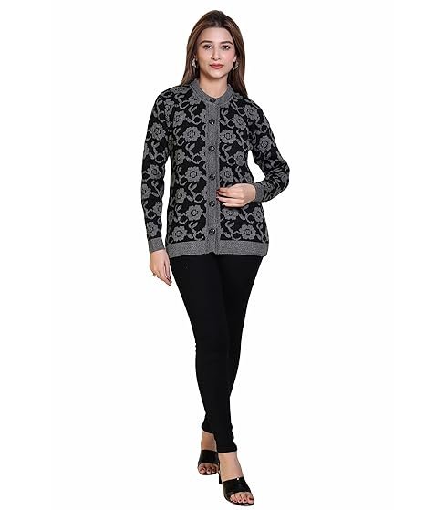 Grand Line Winter WEAR Acrylic Lady Cardigan/Sweater for Women for Casual and Evening OUTINGS - Image 6