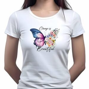 XENOVAURBAN Women's 100% Cotton Printed Regular fit Round Neck T-Shirt WMN-02