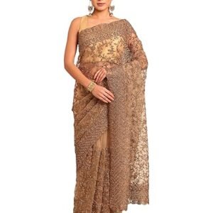 MOHEY Women's Embroidery|Stone Work Saree