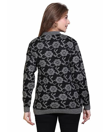 Grand Line Winter WEAR Acrylic Lady Cardigan/Sweater for Women for Casual and Evening OUTINGS - Image 5
