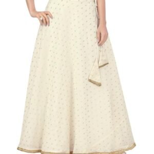 Studio Shringaar Women's Polyester Maxi Skirt