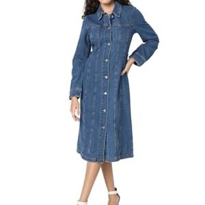 VERO MODA Women's Rayon Fit and Flare Above The Knee Dress