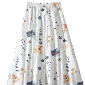 DEIDAD Rayon A-Line Skirt