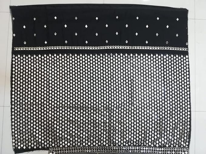 Omkar Tex's Black color Bridal Lehenga choli with Dupatta Set For Women - Image 2